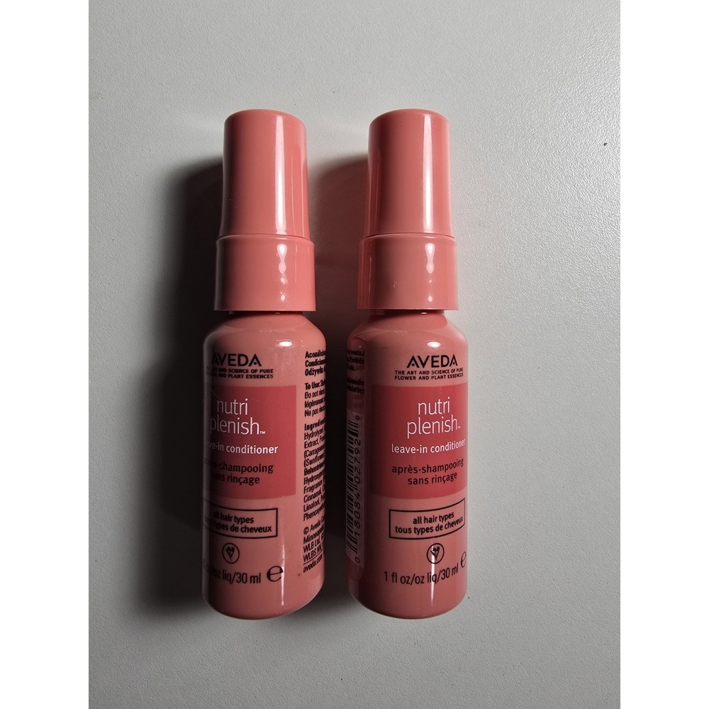 Aveda Nutri Plenish Leave-in-Conditioner 1fl oz ea Lot Of 2‎
